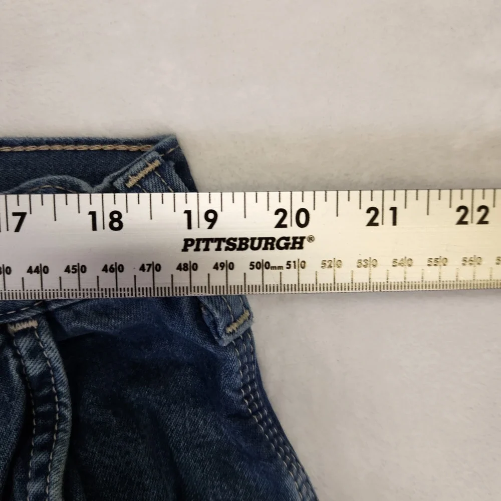 Carhartt FR Men's Blue Denim Carpenter Pants Flame Resistant Workwear Size 40x34